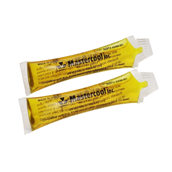 Mastercool R12, 22, 502, R134a dye for 92699